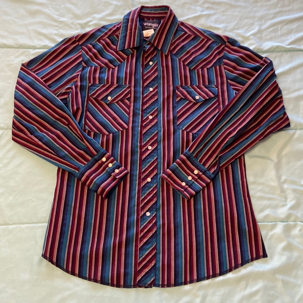 Mens Western Pearl Snap